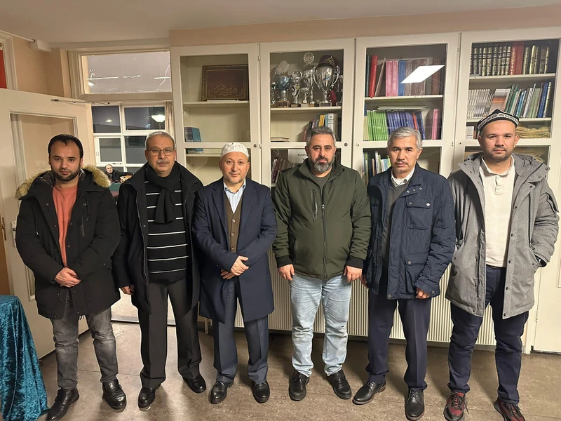 Avrupa Doğu Türkistan Maarif Vakfı’ndan Furkan Cami’ye Ziyaret