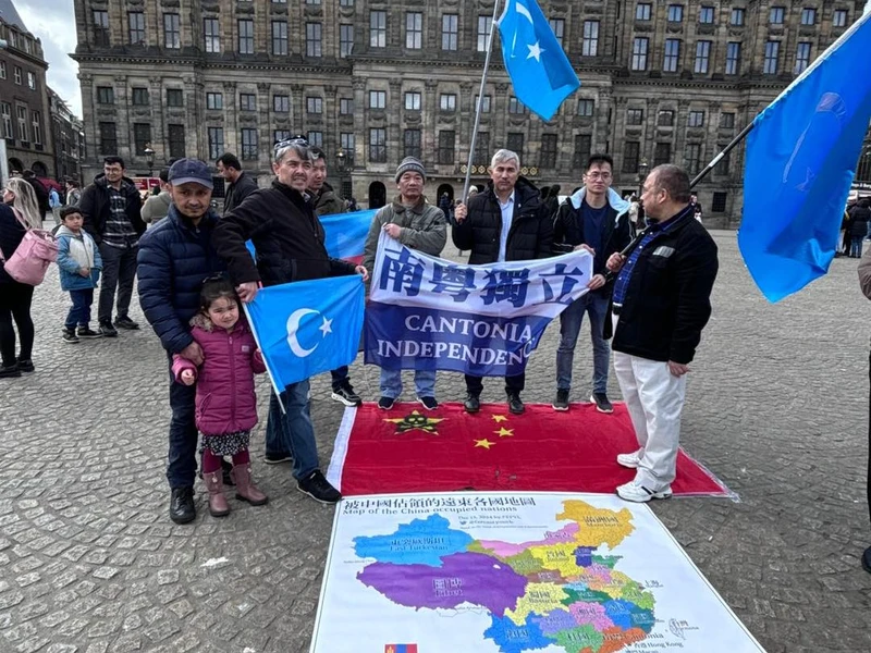 Herdenking 36 jaar Bloedbad van Barin door Stichting Europa Oost-Turkistan Educatie Centrum
